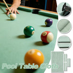 ARIX 7/8/9FT Billiard Table Cloth - High-Density Wool Blend for Smooth & Accurate Play, Anti-Pilling Durable Fabric - Jade Green
