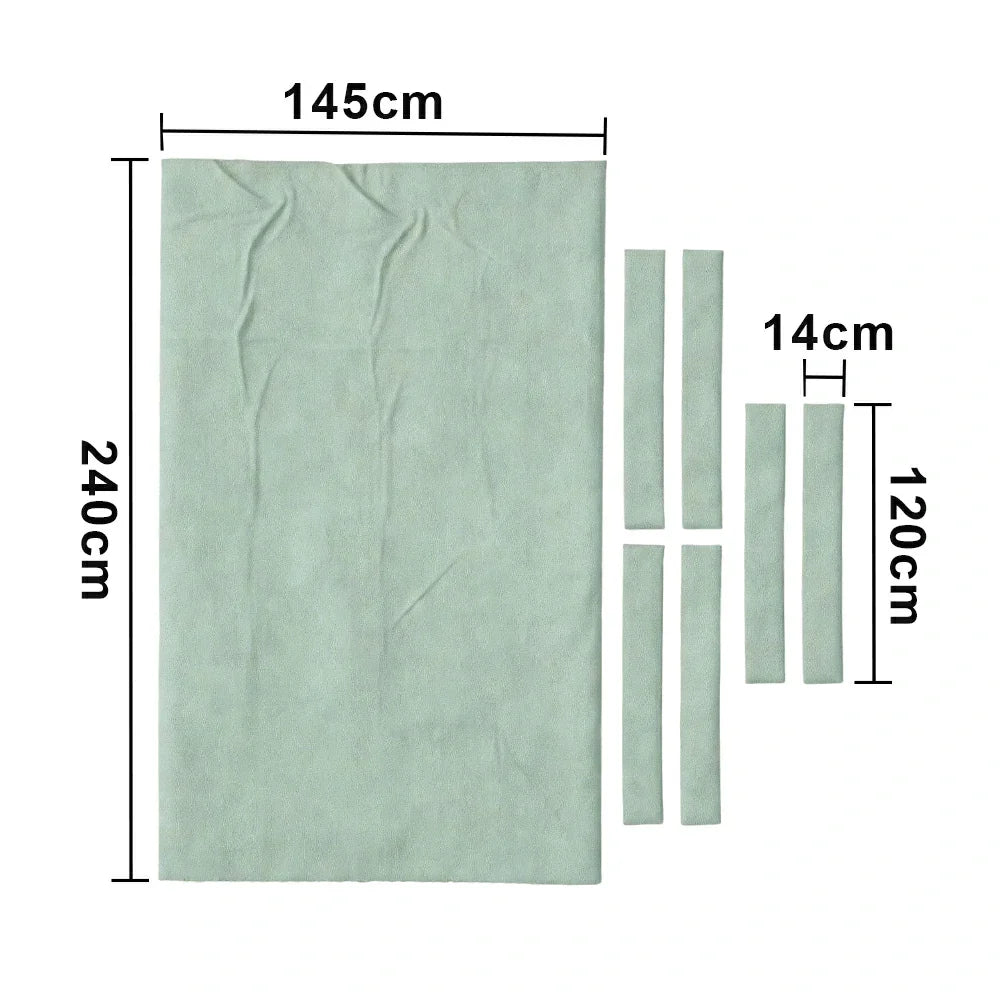 ARIX 7/8/9FT Billiard Table Cloth - High-Density Wool Blend for Smooth & Accurate Play, Anti-Pilling Durable Fabric - Jade Green