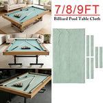 ARIX 7/8/9FT Billiard Table Cloth - High-Density Wool Blend for Smooth & Accurate Play, Anti-Pilling Durable Fabric - Jade Green