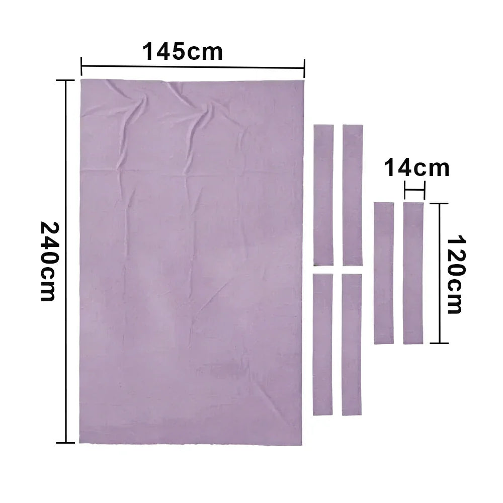 ARIX 7/8/9FT Billiard Table Cloth - High-Density Wool Blend for Smooth & Accurate Play, Anti-Pilling Durable Fabric - Lavender