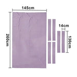 ARIX 7/8/9FT Billiard Table Cloth - High-Density Wool Blend for Smooth & Accurate Play, Anti-Pilling Durable Fabric - Lavender