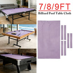 ARIX 7/8/9FT Billiard Table Cloth - High-Density Wool Blend for Smooth & Accurate Play, Anti-Pilling Durable Fabric - Lavender
