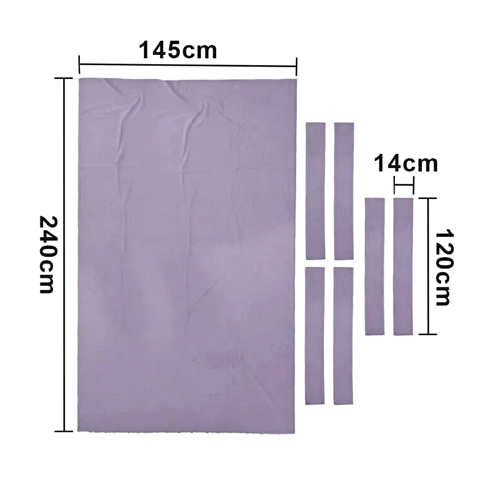 ARIX 7/8/9FT Billiard Table Cloth - High-Density Wool Blend for Smooth & Accurate Play, Anti-Pilling Durable Fabric - Light Lilac