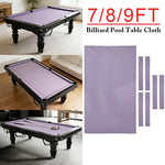 ARIX 7/8/9FT Billiard Table Cloth - High-Density Wool Blend for Smooth & Accurate Play, Anti-Pilling Durable Fabric - Light Lilac
