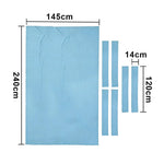 ARIX 7/8/9FT Billiard Table Cloth - High-Density Wool Blend for Smooth & Accurate Play, Anti-Pilling Durable Fabric - Light Blue