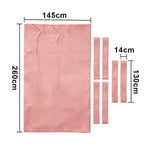 ARIX 7/8/9FT Billiard Table Cloth - High-Density Wool Blend for Smooth & Accurate Play, Anti-Pilling Durable Fabric - Light Pink