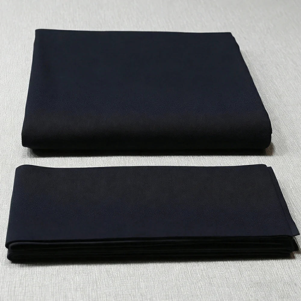 ARIX 7/8/9FT Billiard Table Cloth - High-Density Wool Blend for Smooth & Accurate Play, Anti-Pilling Durable Fabric - Matte Black