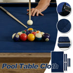 ARIX 7/8/9FT Billiard Table Cloth - High-Density Wool Blend for Smooth & Accurate Play, Anti-Pilling Durable Fabric - Midnight Blue