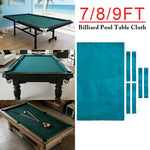 ARIX 7/8/9FT Billiard Table Cloth - High-Density Wool Blend for Smooth & Accurate Play, Anti-Pilling Durable Fabric - Mint Green
