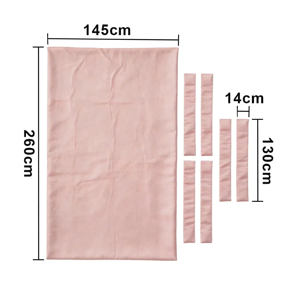 ARIX 7/8/9FT Billiard Table Cloth - High-Density Wool Blend for Smooth & Accurate Play, Anti-Pilling Durable Fabric - Nude Peach