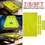 ARIX 7/8/9FT Billiard Table Cloth - High-Density Wool Blend for Smooth & Accurate Play, Anti-Pilling Durable Fabric - Neon Yellow