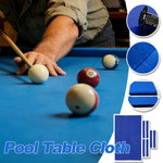 ARIX 7/8/9FT Billiard Table Cloth - High-Density Wool Blend for Smooth & Accurate Play, Anti-Pilling Durable Fabric - Deep Sapphire