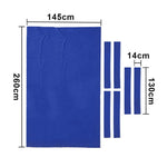 ARIX 7/8/9FT Billiard Table Cloth - High-Density Wool Blend for Smooth & Accurate Play, Anti-Pilling Durable Fabric - Deep Sapphire