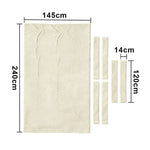 ARIX 7/8/9FT Billiard Table Cloth - High-Density Wool Blend for Smooth & Accurate Play, Anti-Pilling Durable Fabric - Soft Ivory