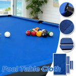 ARIX 7/8/9FT Billiard Table Cloth - High-Density Wool Blend for Smooth & Accurate Play, Anti-Pilling Durable Fabric - Sky Blue