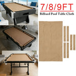 ARIX 7/8/9FT Billiard Table Cloth - High-Density Wool Blend for Smooth & Accurate Play, Anti-Pilling Durable Fabric - Stone Beige