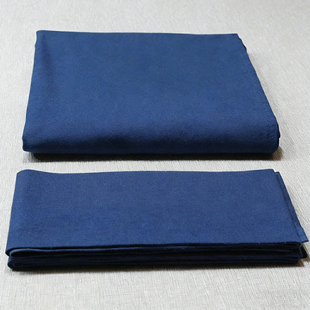 ARIX 7/8/9FT Billiard Table Cloth - High-Density Wool Blend for Smooth & Accurate Play, Anti-Pilling Durable Fabric - Steel Blue