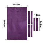 ARIX 7/8/9FT Billiard Table Cloth - High-Density Wool Blend for Smooth & Accurate Play, Anti-Pilling Durable Fabric - Violet Purple