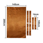 ARIX 7/8/9FT Billiard Table Cloth - High-Density Wool Blend for Smooth & Accurate Play, Anti-Pilling Durable Fabric - Warm Brown