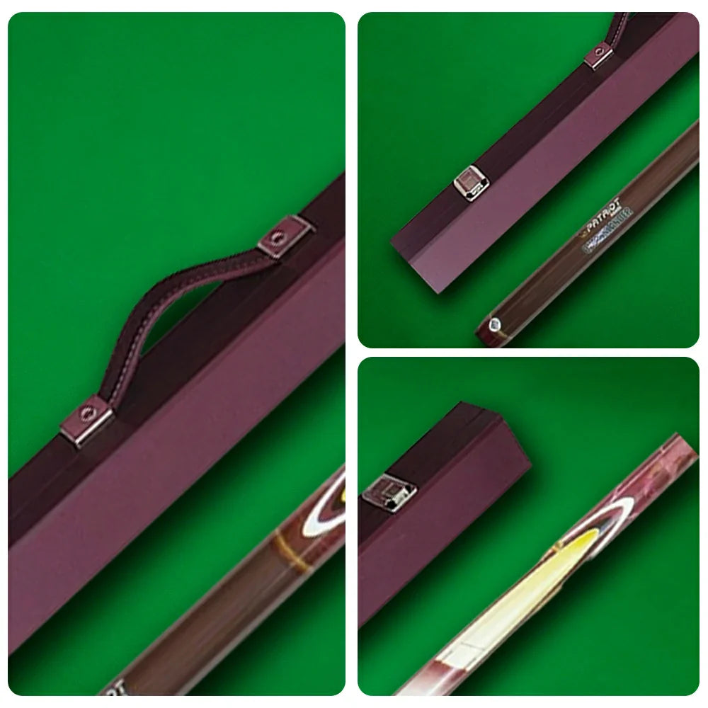 ARIX - Interior Padded & Latches Secure - Case Rigid 32-inch & Cue Composite 57-inch Case, Hard C44 with Cue 2-Piece Red