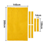 ARIX 7/8/9FT Billiard Table Cloth - High-Density Wool Blend for Smooth & Accurate Play, Anti-Pilling Durable Fabric - Yellow