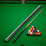 ARIX - Handle Carry & Clasps Metal Secure Interior, Foam with Shell Hard Aluminium 150cm, Case Cue 1-Piece Silver