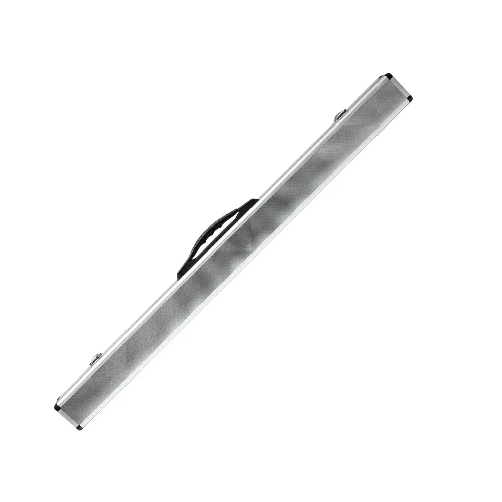 ARIX - Clasps Metal Secure Interior, Foam with Shell Hard Aluminium Extension, & Cue 2-Piece for 90cm Case Cue Silver