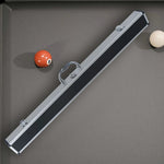 ARIX - Clasps Metal & Handle Reinforced Lining, Foam with Shell Hard Aluminium Dimpled Cue, 2-Piece for 86cm Case Cue Black