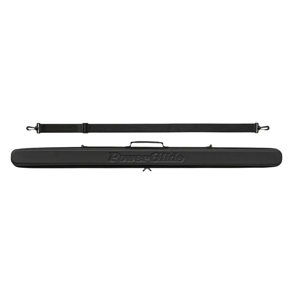 ARIX - Closure Zip Secure & Slots Accessory Interior, Foam-Padded with Shell EVA Hard Case, Cue 3/4 Black