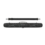 ARIX Cases Cue 2-Piece - Zippers Full-Length & Padding Interior Soft with Design Protective Hard Set, Case Cue Dual White & Black