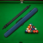 ARIX - Cases Cue 2-Piece - Zippers Full-Length & Padding Interior Soft with Design Protective Hard Set, Case Cue Dual Blue
