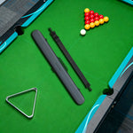 ARIX - Cases Cue 2-Piece - Zippers Full-Length & Padding Interior Soft with Design Protective Hard Set, Case Cue Dual Grey
