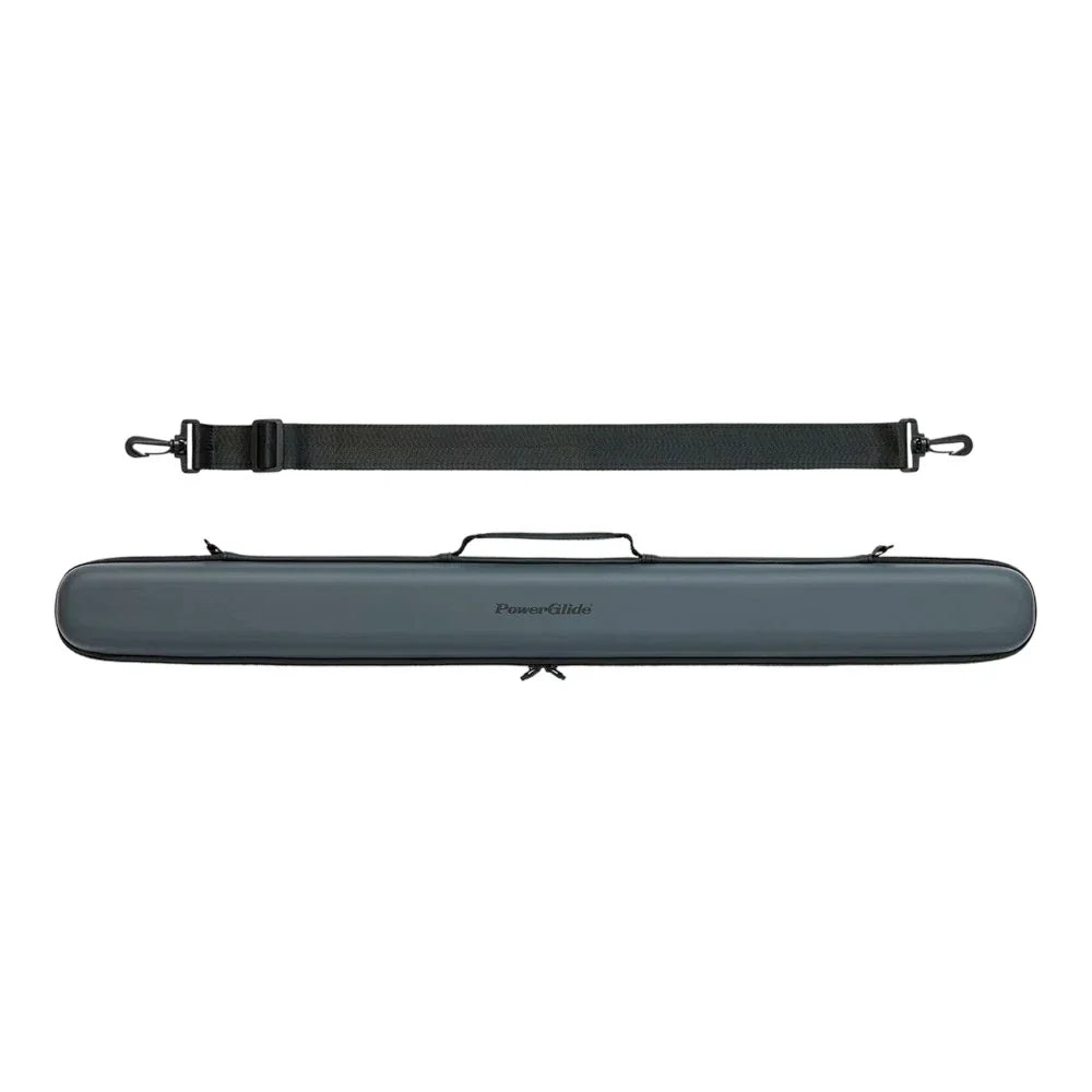 ARIX - Cases Cue 2-Piece - Zippers Full-Length & Padding Interior Soft with Design Protective Hard Set, Case Cue Dual Grey