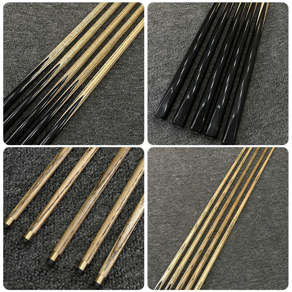 ARIX Billiard Sword-Grain Split, Precision 1/2 Ebony Tip, for 8.5mm Design Shaft Smooth Ash - and Stroke Butt, with Cue 145cm