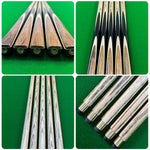 ARIX Billiard Rosewood Shaft Smooth Sword-Grain Ash and Stable - Cue Play Tip, for 1/2 Butt, Split, 9.2mm Shaft with 145cm