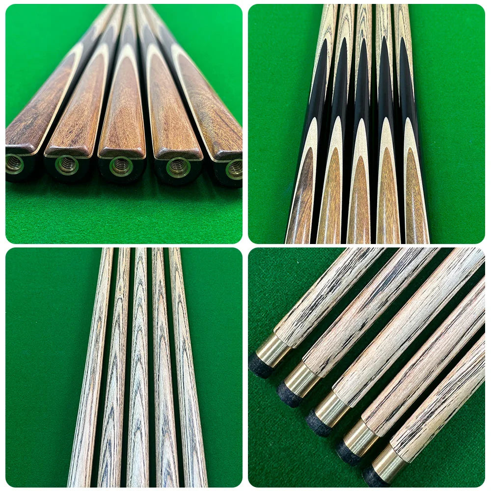 ARIX Billiard Rosewood Shaft Smooth Sword-Grain Ash and Stable - Cue Play Tip, for 1/2 Butt, Split, 9.2mm Shaft with 145cm
