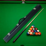ARIX - Cases Protection Cue 2-Piece - Clasps Metal & Padding Fabric Soft with Shell Rigid Set, Case Cue Hard Boxed 32-inch Black