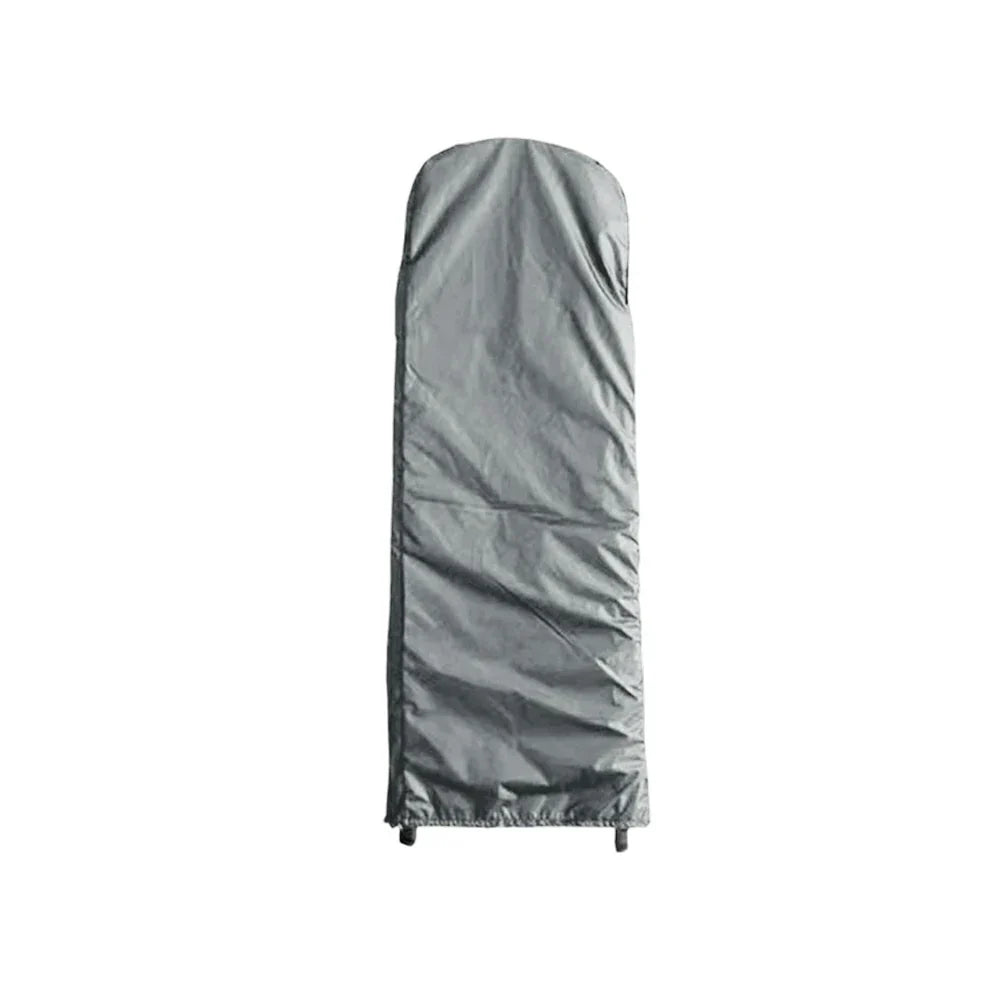 ARIX Heavy-Duty Ladder Cover - 420D Oxford Fabric Waterproof & Dustproof Protection Full-Length Outdoor Storage Cover for Foldable Ladders 124/154cm - Grey
