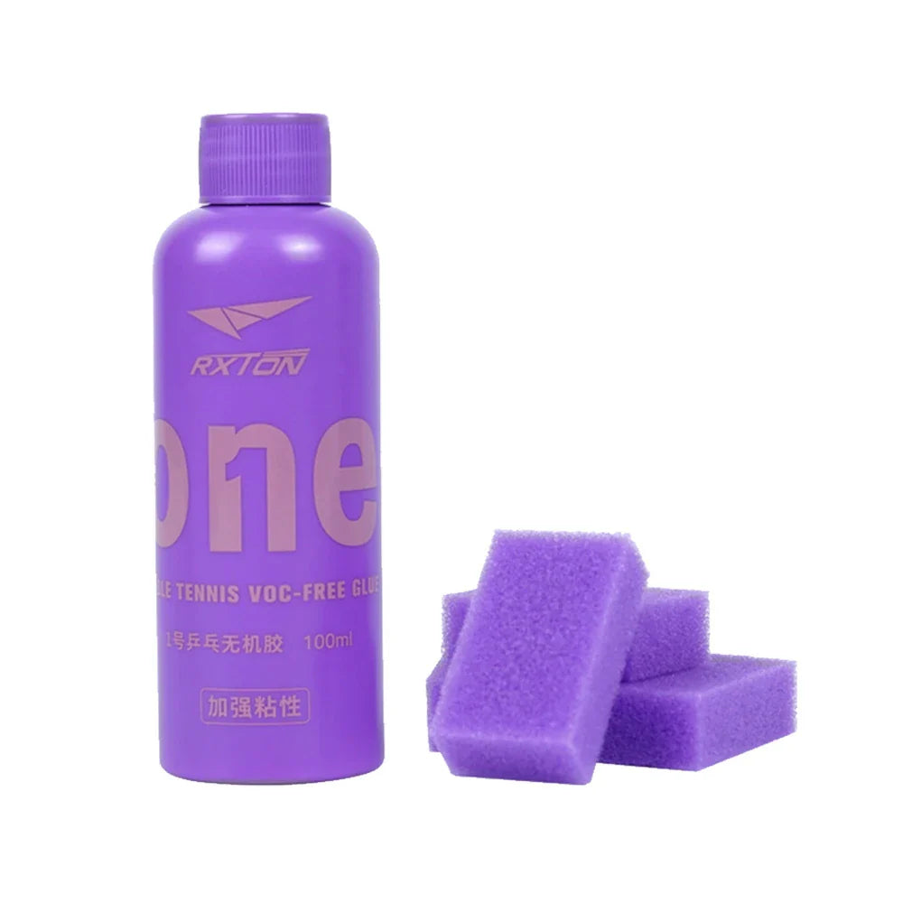 ARIX 50/100ml VOC-Free Table Tennis Glue -High-Strength Adhesion, Smooth Spread, Durable Elastic Film -Purple