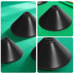 ARIX - Finish Chrome Satin with Shade Replacement Metal Shade, Light Billiard Black