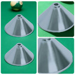 ARIX Satin - Finish Chrome Satin with Shade Replacement Metal Shade, Light Billiard Chrome