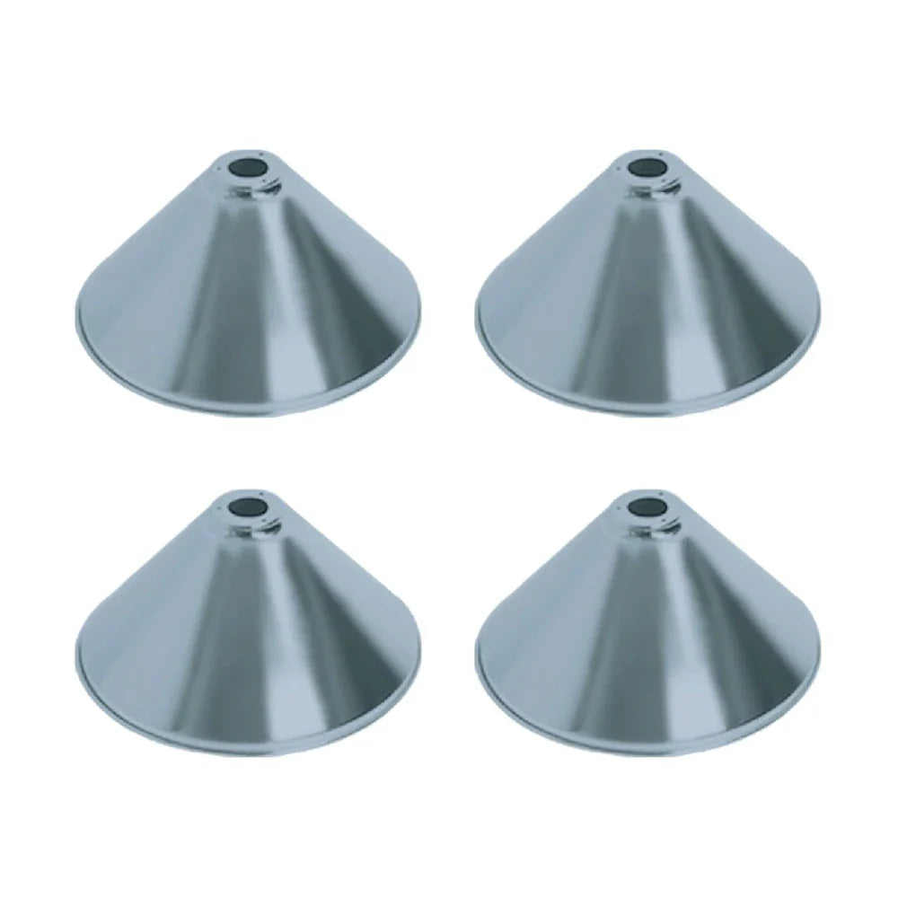 ARIX Satin - Finish Chrome Satin with Shade Replacement Metal Shade, Light Billiard Chrome