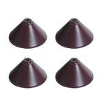 ARIX - Finish Smooth with Shade Replacement Metal Shade, Light Billiard Burgundy