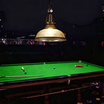 ARIX Pool E27 Room Shade 100cm Billiard Light, Single Adjustable Socket, Durable Chain, with Frame, Iron Table Glass Lighting