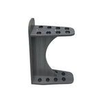 ARIX 8-Hole Wooden Cue Rack Wall-Mounted Durable Lacquered Finish Space-Saving Design for Billiard Sticks