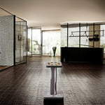 ARIX 8-Hole Acrylic Cue Rack Wall-Mounted Stable Design with Non-Slip Base Smooth Protective Edges Grey