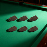 ARIX - 6-Pack Set Replacement Cotton-Nylon Thick Nets, Pocket Billiard Deluxe Brown