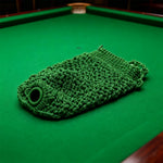 ARIX - 6-Pack Set Replacement Cotton-Nylon Thick Nets, Pocket Billiard Deluxe Green