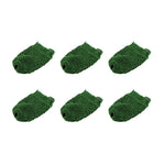 ARIX - 6-Pack Set Replacement Cotton-Nylon Thick Nets, Pocket Billiard Deluxe Green