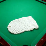 ARIX - 6-Pack Set Replacement Cotton-Nylon Thick Nets, Pocket Billiard Deluxe White